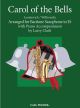 CARL FISCHER CAROL Of The Bells Arranged For Baritone Saxophone In Eb With Piano Accompan.