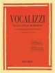 RICORDI VOCALIZZI In The Modern Style With Piano Accompaniment For Medium Voice