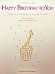 WILLIS MUSIC HAPPY Birthday To You Piano Solo Mid-intermediate Level