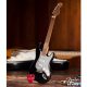 AXE HEAVEN FENDER Stratocaster Black Vintage Distressed Mini Guitar Replica