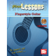 MEL BAY FIRST Lessons Fingerstyle Guitar By Steve Eckels Online Audio Included
