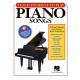 HAL LEONARD TEACH Yourself To Play Piano Songs - Piano Man & 9 More Rock Favorites