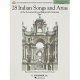 G SCHIRMER 28 Italian Songs & Arias Of The 17th & 18th Centuries Medium Low Voice Cd
