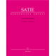 BARENREITER SATIE Le Fils Des Etoiles For Piano Urtext Edition