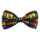 THE MUSIC GIFTS CO. POLYESTER Bow Tie With Music Scenes