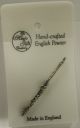 THE MUSIC GIFTS CO. HAND-CRAFTED English Pewter Flute Pin