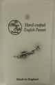 THE MUSIC GIFTS CO. HAND-CRAFTED English Pewter Trumpet Pin
