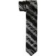 AIM GIFTS SKINNY Tie With Sheet Music (black)