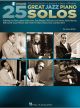 HAL LEONARD 25 Great Jazz Piano Solos By Huw White