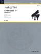 SCHOTT KAPUSTIN Sontata No. 11 Opus 101 For Piano