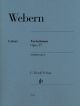HENLE WEBERN Variations Op.27 For Piano Solo Urtext Edition