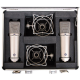 NEUMANN U87 Ai Stereo Set | Factory Matched Pair With Ea87 Shockmount In Briefcase