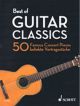 SCHOTT BEST Of Guitar Classics 50 Famous Concert Pieces