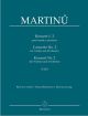 BARENREITER MARTINU Concerto No.2 H293 For Violin & Orchestra Piano Reduction