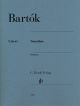 HENLE BARTOK Sonatina For Piano Solo Urtext Edition