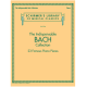 G SCHIRMER THE Indispensable Bach Collection Vol. 2124 For Piano Solo