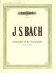 EDITION PETERS J.S. Bach Double Concerto In C Bmv 1061 For Two Pianos Four Hands