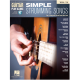HAL LEONARD SIMPLE Strumming Songs Guitar Play-along Vol. 74 W/ Audio Access