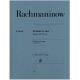 HENLE RACHMANINOW Prelude In G Major Op.32 No. 5 For Piano Solo Urtext Edition