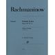 HENLE RACHMANINOW Prelude In D Major Op.23 No.4 For Piano Solo Urtext Edition