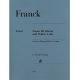 HENLE FRANCK Sonata For Piano & Violin In A Major Urtext Edition