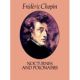 DOVER PUBLICATION CHOPIN Nocturnes & Polonaises For Piano Solo