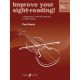FABER MUSIC IMPROVE Your Sight Reading Level 5 For Violin By Paul Harris