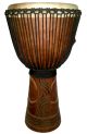 GROOVE MASTERS PERC PRO Series Wood Djembe 65cm Tall 14