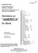 THEODORE PRESSER VARIATIONS On 'america' For Concert Band, Full Score