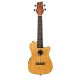 BEAVER CREEK BCUKE-CE-IOV Solid Spruce Top Rock Zebrawood Cutaway Ukulele With Pickup
