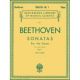 G SCHIRMER LUDWIG Van Beethoven Sonatas For The Piano Book 1