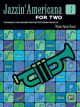 ALFRED JAZZIN' Americana For Two Book 3 Composed By Wynn-anne Rossi For Piano Duet