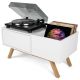 GLORIOUS TURNTABLE Lowboard | Turntable Stand W/ Vinyl Storage