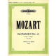 EDITION PETERS MOZART Concerto No.23 In A K488 For 2 Pianos 4 Hands