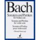 SCHOTT J.S. Bach Sonatas & Partitas For Violin Solo