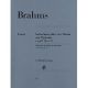 HENLE JOHANNES Brahms Paganini-variationen Opus 35 Urtext