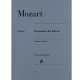 HENLE MOZART Variations For Piano Urtext