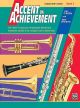 ALFRED ACCENT On Achievement Book 3 For Conductor's Score