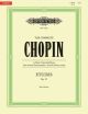 EDITION PETERS THE Complete Chopin: Etudes Op.25 A New Critical Edition