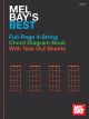 MEL BAY FULL Page 4 String Chord Diagram Book With Tear Out Sheets