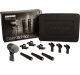 SHURE DMK57-52 | Drum Mic Kit | 3x Sm57 + 1x Beta52 + 3 A56d Drum Clamp + Case
