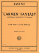 INTERNATIONAL MUSIC FRANCOIS Borne Carmen Fantasy From Bizets Carmen For Flute & Piano