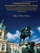 ALFRED 5 Classical Favorites Arranged For Two Pianos Four Hands By Richard Simm