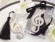MUSIC TREASURES CO. STAINLESS Steel Metal G-clef Book Mark 2.25