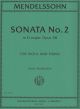 INTERNATIONAL MUSIC MENDELSSOHN Sonata No.2 In D Major Op.58 For Violin & Piano Edited By Paul N