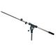 KOENIG & MEYER 211/1-CHROME | Telescopic Boom Arm W/ T-bar Locking Screw Clamp
