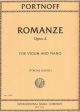 INTERNATIONAL MUSIC PORTNOFF Romanze Opus 4 For Violin & Piano Edited By Tyrone Greive