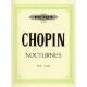 EDITION PETERS FREDERIC Chopin Nocturnes For Piano Solo
