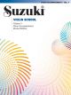 SUZUKI VIOLIN School Volume 9 Piano Accompaniment International Edition