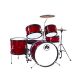 RB RB-JR5-MWR 5-piece Junior Drum Kit, Metallic Wine Red